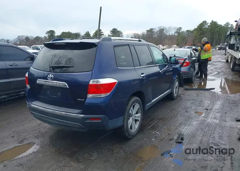 2012 Toyota Highlander Limited V6 z USA, uszkodzony, nr VIN 5TDDK3EH9CS157085